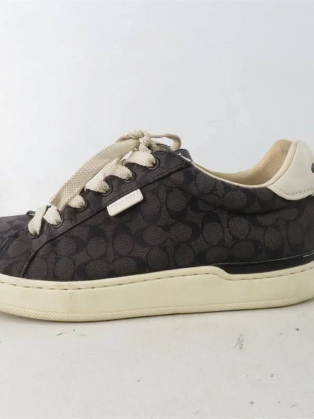 Coach Sneakers Monogram Pattern Size 8 Women